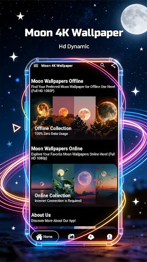 Moon 4K Wallpaper | เกม | XWorld