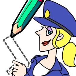 XWorld | Draw Happy Police - Draw Games