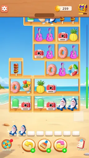Beach Stop: Goods Sort | เกม | XWorld