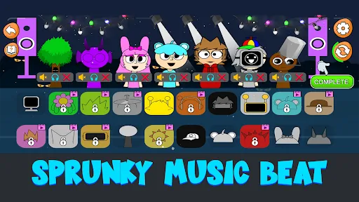 Horror Sprunki Beats Music box | Games | XWorld