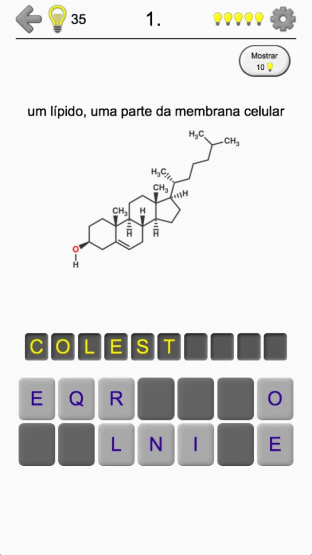 Esteróides - Fórmulas químicas | Jogos | XWorld