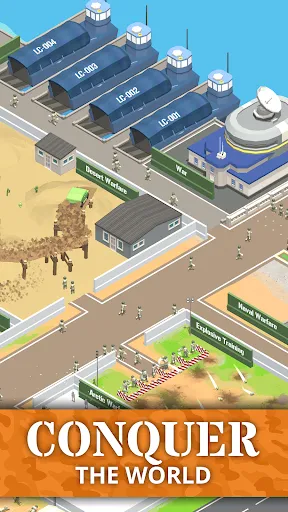 Idle Army Base: Tycoon Game | juego | XWorld