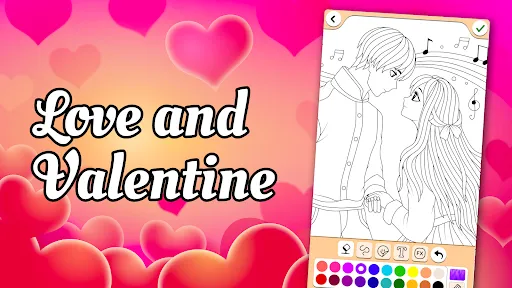 Valentines love coloring book | Games | XWorld Valentines love coloring book | Games | XWorld