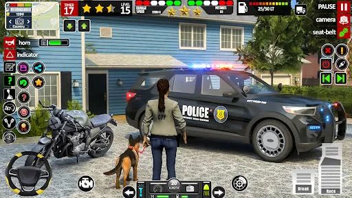 Cop Car Thief Chase Game | Permainan | XWorld