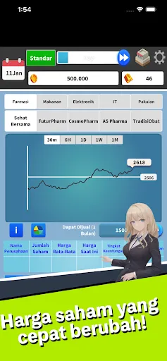 Permainan Saham - Kapitalisme | Permainan | XWorld