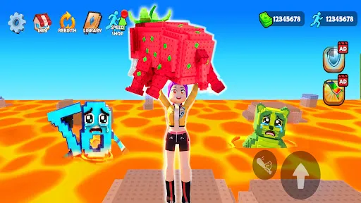 Survive Lava: Run for Brainzot | Игры | XWorld