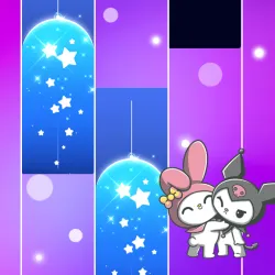 XWorld | Kuromi and Melody Tiles Game