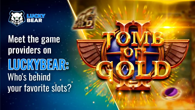 Meet the game providers on LuckyBear: Who's behind your favorite slots?
