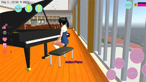 Campus Roaming World Sim | Games | XWorld