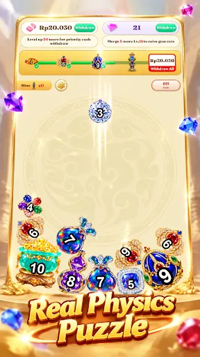 Lucky Gem Merge | Permainan | XWorld Lucky Gem Merge | Permainan | XWorld