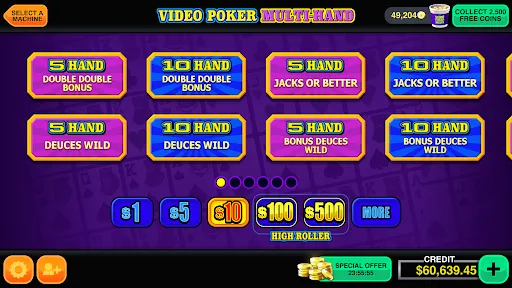 Video Poker Multi Pro Casino | 游戏 | XWorld