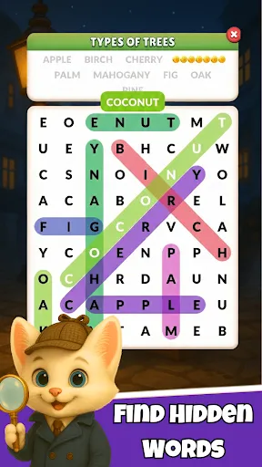 Word Search Meow | Games | XWorld