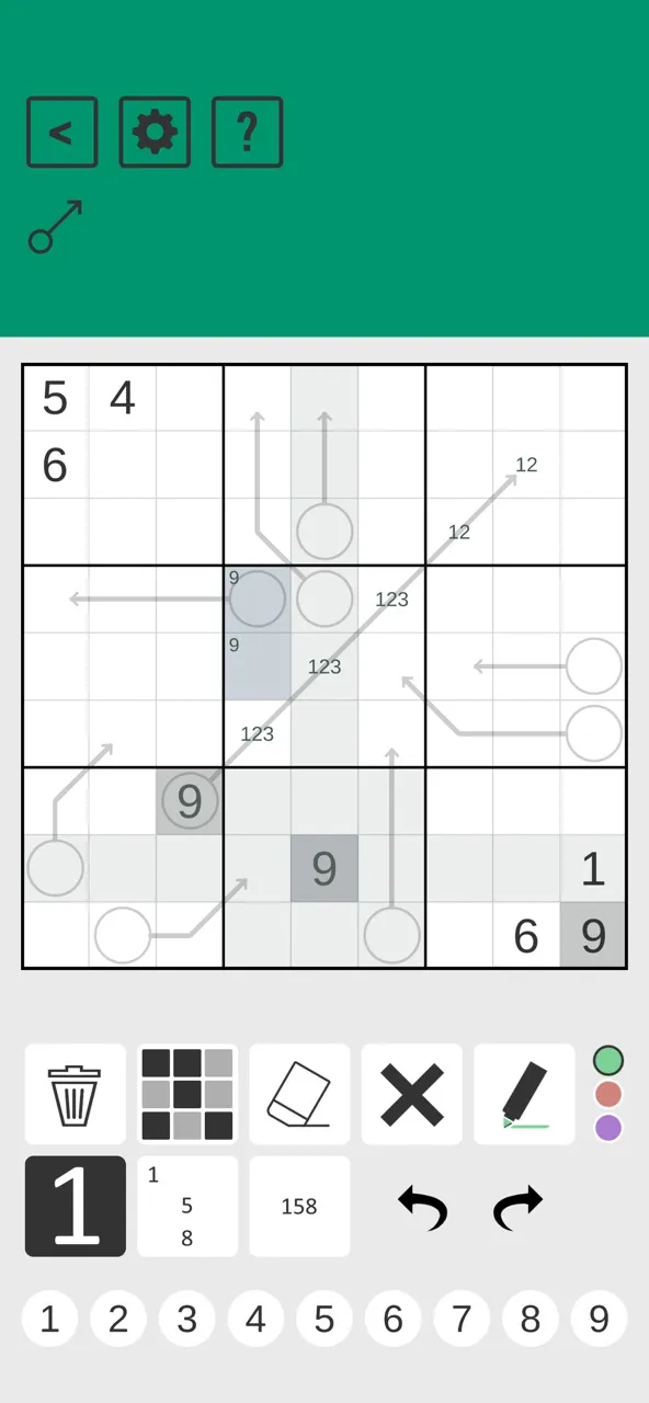 Arrow Sudoku | Игры | XWorld