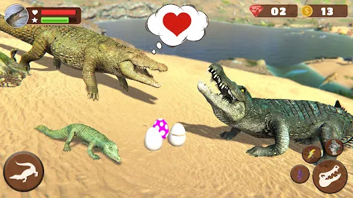 Wild Crocodile Family Sim Game | Jogos | XWorld