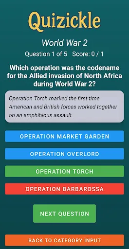 Quizickle: AI Trivia Quiz | 游戏 | XWorld Quizickle: AI Trivia Quiz | 游戏 | XWorld