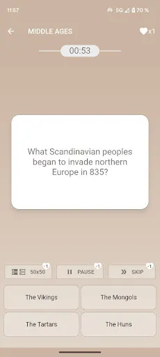 Викторина по истории | Permainan | XWorld