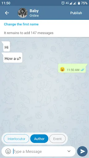 Fake Chat Story Messenger | Permainan | XWorld