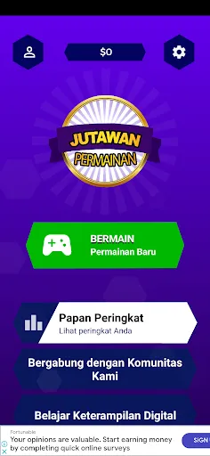 Kuis Triva Game Miliarder | Permainan | XWorld