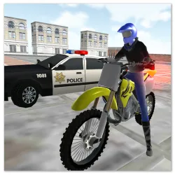 XWorld | Мотокросс Racing Cop Game