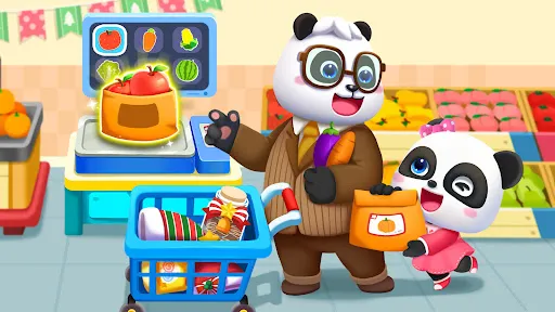 Supermarket Bayi Panda | Permainan | XWorld