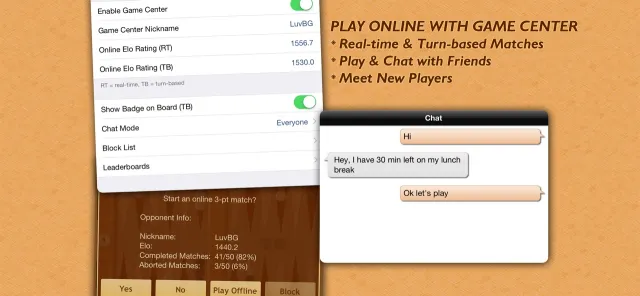 Backgammon NJ HD | Games | XWorld