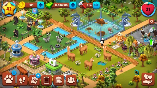 Zoo Island: Taman Keluarga | Jogos | XWorld