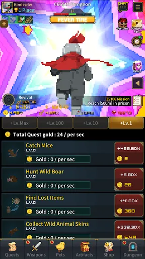 Retro Hero Mr Kim : Idle RPG | Games | XWorld