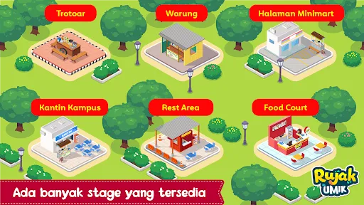 Warung Rujak dan Tahu Tek | Permainan | XWorld