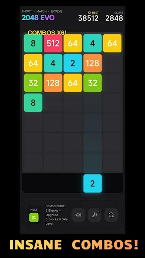 2048 Shooter: Merge Puzzle | Games | XWorld
