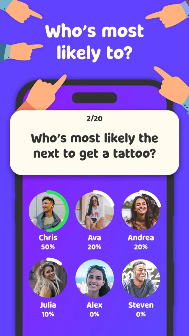 Tango - Who's Most Likely To | Permainan | XWorld