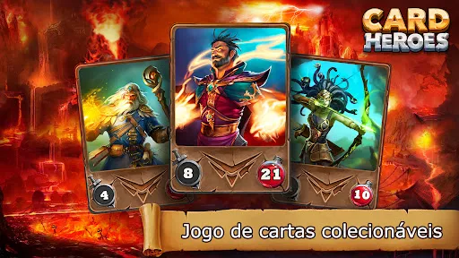 Card Heroes: Guerra de cartas | Jogos | XWorld