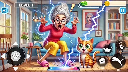Bad Cat VS Grandpa Prank Game | Games | XWorld