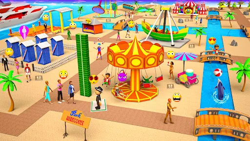 Tourist Island Tycoon Games | 游戏 | XWorld