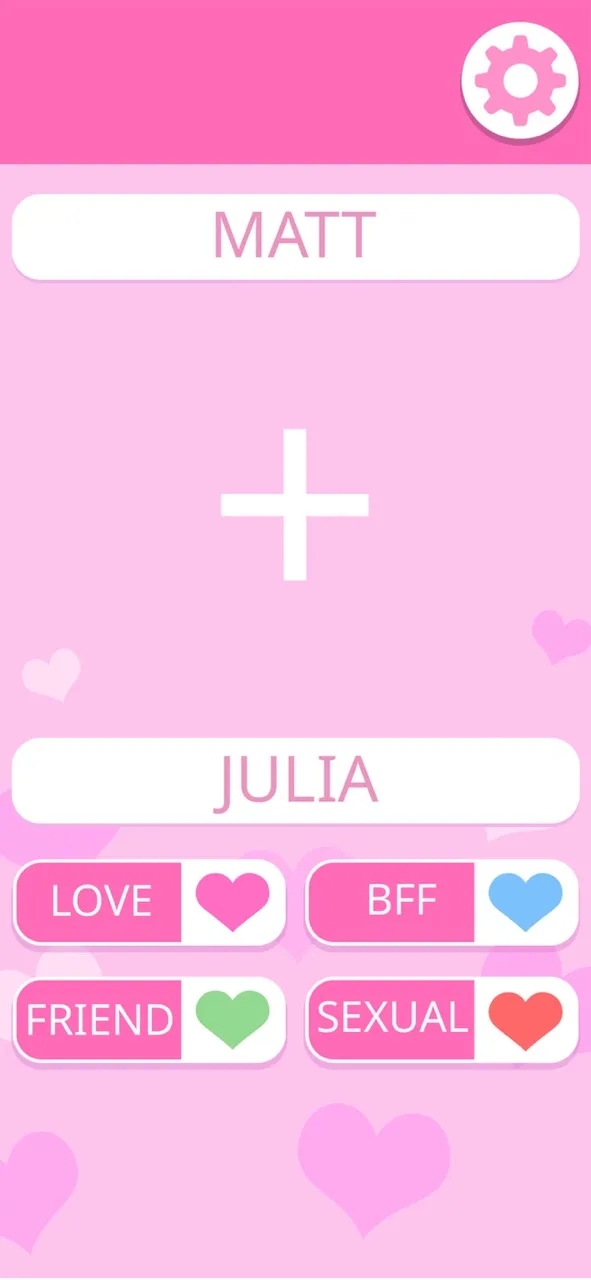 LOVE TEST - match calculator | 游戏 | XWorld