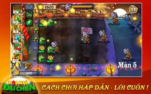 Hoa Qua Dai Chien | Games | XWorld