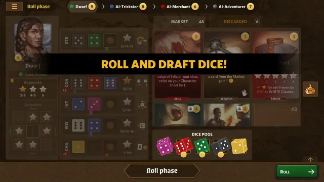 Roll Player - The Board Game | Jogos | XWorld