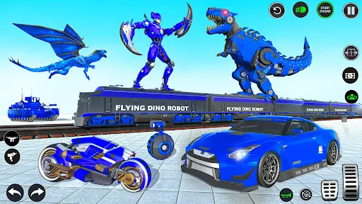 Dino Transform Robot Games | juego | XWorld