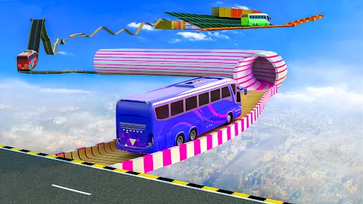 Crazy Bus Ramp Drive 2025 | Games | XWorld