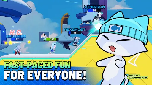 Neon Runners: Craft & Dash | เกม | XWorld