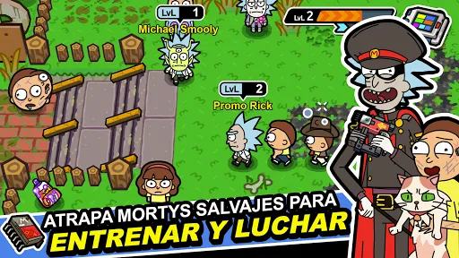 Pocket Mortys | juego | XWorld