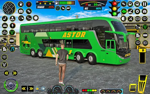 Game bus kota: Bus Pelatih | Permainan | XWorld