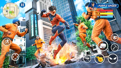 Titan Rope Hero: Vice City | 游戏 | XWorld Titan Rope Hero: Vice City | 游戏 | XWorld