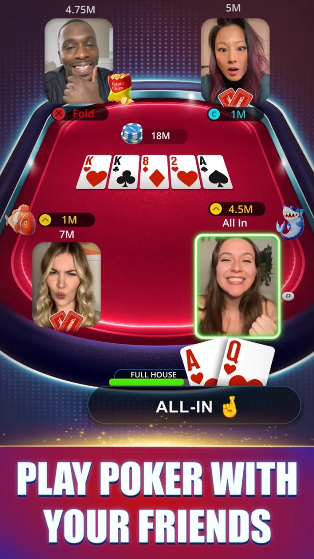 Poker Face: Texas Holdem Live | Games | XWorld