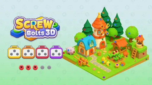 Screw Bolts 3D Puzzle | Jogos | XWorld