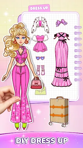 DIY Paper Doll Dress Up | Games | XWorld