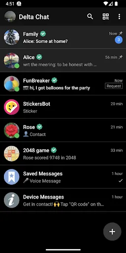 Delta Chat | 游戏 | XWorld