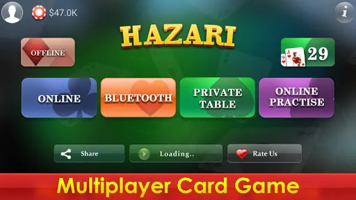 Hazari - 1000 Points Card Game | 游戏 | XWorld