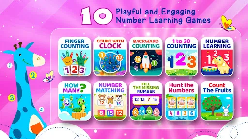 Learn Numbers 123 - Kids Games | Permainan | XWorld