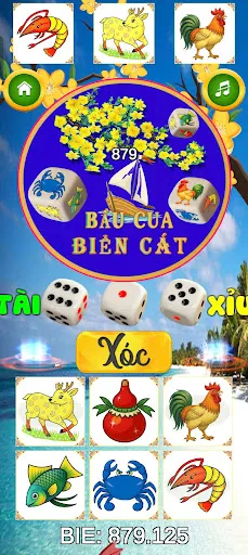 Bau cua bien cat | Games | XWorld