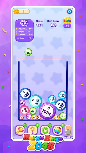 Merge Bingo 2048 | Permainan | XWorld